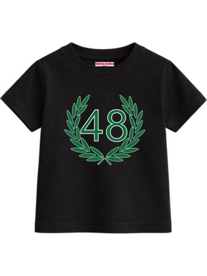 Rabona Fashion Bodrum 48 Muğla Emerald Crest Çocuk T-Shirt