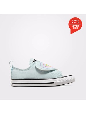 Converse Chuck Taylor All Star One Strap Çocuk Mavi Sneaker.454