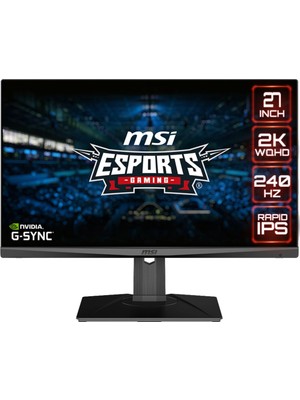 MSI Msı Optix Oyuncu Monitörü 27″ Düz, Wqhd, Rapid IPS Fiyatı