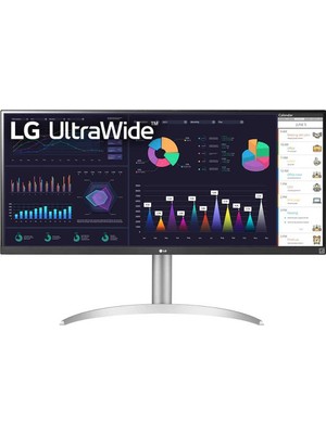 Lg Ultra Geniş Monitör 34″ Düz, Fhd, IPS Paneli, Vesa Ekran Hdr 400, Amd Freesync, Usb-C (34WQ650-W)
