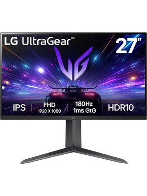 Lg Ultragear Fhd Oyun Monitörü 27 Inç – 27GS65FB