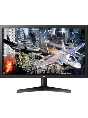 Lg Ultra Gear Oyun Monitörü 24″ Düz, Fhd, Tn Panel, Freesync, 144 Hz, 1 Ms (24GL600F-B)