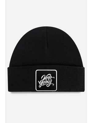 BlackBörk Keep Going Logolu Siyah XL Bere