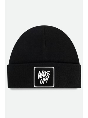 BlackBörk Wake Up Logolu Siyah XL Bere