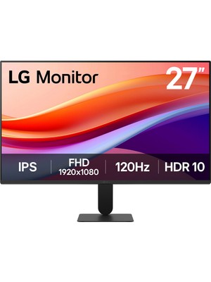 Lg 27″ Fhd Monitör, Ince Standlı, IPS Panel, 120 Hz – 27U411A-B