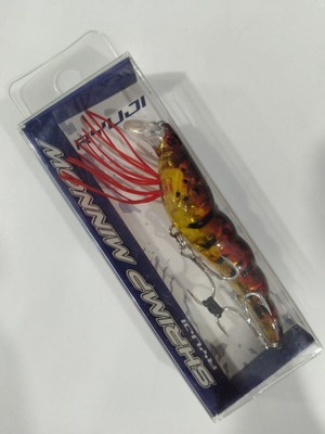 RYUJI Shrımp Mınnow 7cm - 7gr Maket Karides - Gold Shrımp