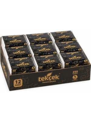 Rulopak R-2645 Tekçek Horeca Peçete 2 Katlı 10,7X19 Cm. 250 Yaprak*12' Li Paket