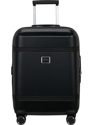 Samsonite Image Siyah - 4 Tekerlekli Körüklü 55/20 Kabin Boy Valiz