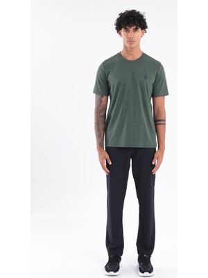 Rowinger Bisiklet Yaka Merserize Erkek Spor T-Shirt