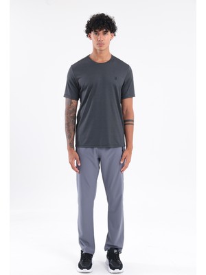 Rowinger Bisiklet Yaka Merserize Erkek Spor T-Shirt