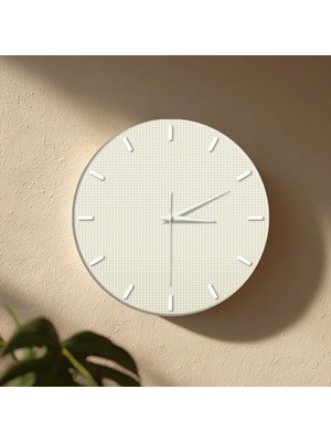 No 26 Dekor Dekoratif Duvar Saati – 33 cm Uv Baskılı Mdf Duvar Saati