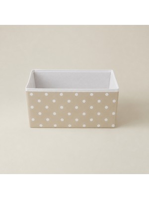 Simple Living Organizer Kutu - Bej - 18X30X15 cm