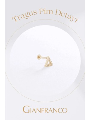 Gianfranco Taşlı Yay C Tragus Küpe