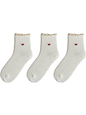 QUALITY WALKING Monochrome Series Soket Çorap 3'lü Set