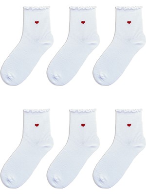 QUALITY WALKING Monochrome Series Soket Çorap 6'lı Set