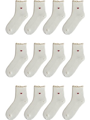 QUALITY WALKING Monochrome Series Soket Çorap 12'li Set