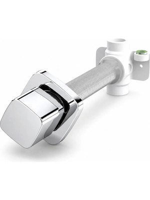Aqua Bagno Mega Ankastre Stop Valf 1/2 -Pprc Gövde - Parlak Krom