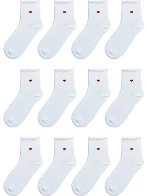 QUALITY WALKING Monochrome Series Soket Çorap 12'li Set