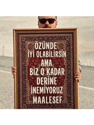 Musnig Dekoratif Sanatsal Çerçeveli Tablo Malesseff