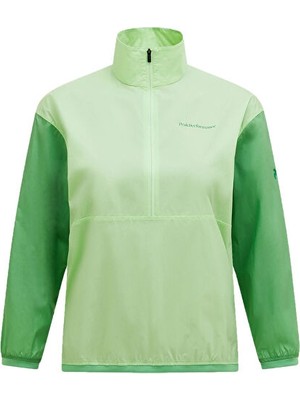 Peak Performance Half Zip Wind Jacket W Kadın Günlük Sweatshirt G80203020T Yeşil