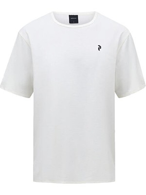 Peak Performance M Traıl Ss Erkek Günlük Tişört G79467040T Beyaz