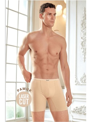 Berrak 3 Adet 4435 Erkek Lazer Kesim Ten Kıyafet Altında Belli Olmaz Boxer Abani Classic