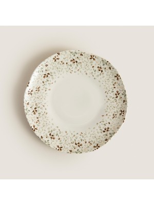 Chakra Carciafo Flower Servis Tabağı 28cm Yeşil