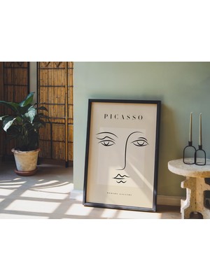 Pegziz Minimalist Sanatsal Picasso Duvar Dekor Tablosu