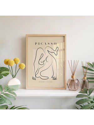 Pegziz Minimalist Sanatsal Picasso Duvar Dekor Tablosu