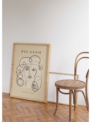 Pegziz Minimalist Sanatsal Picasso Duvar Dekor Tablosu