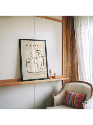 Pegziz Minimalist Sanatsal Picasso Duvar Dekor Tablosu