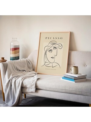 Pegziz Minimalist Sanatsal Picasso Duvar Dekor Tablosu