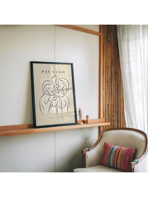 Pegziz Minimalist Sanatsal Picasso Duvar Dekor Tablosu