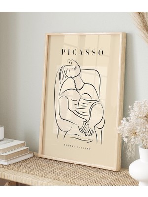 Pegziz Minimalist Sanatsal Picasso Duvar Dekor Tablosu