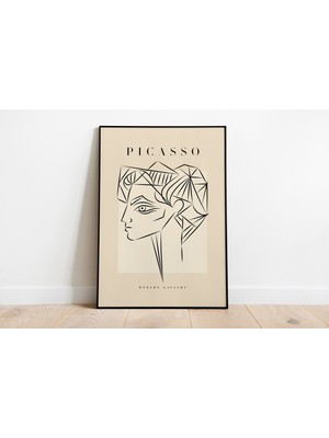 Pegziz Minimalist Sanatsal Picasso Duvar Dekor Tablosu