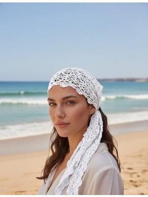 Trend Nexus Çiçekli Üçgen Bandana-Bel Aksesuarı