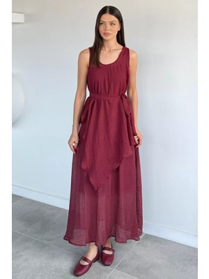 Gülseli Perry Kadın Bluz Kombinli Ayarlanabilir Askılı Elbise P-00022174