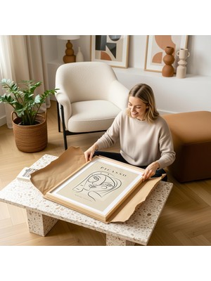 Pegziz Minimalist Sanatsal Picasso Duvar Dekor Tablosu