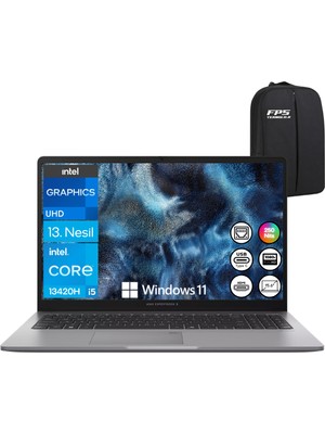 Asus Expertbook P1503CVA-I58512G1D İ5-13420H 8gb Ram 512GB SSD 15.6" Fhd W11 Taşınabilir Bilgisayar