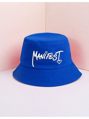Lovver Manifest Yazılı Konser Konsept Premium Kalite Genç Bucket Şapka
