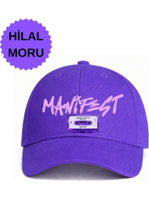 Lovver Manifest Daha Iyi Konser Konsept Özel Tasarım Premium Baskı %100 Pamuk Şapka