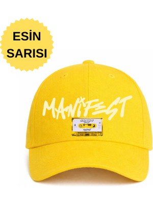 Lovver Manifest Daha Iyi Konser Konsept Özel Tasarım Premium Baskı %100 Pamuk Şapka