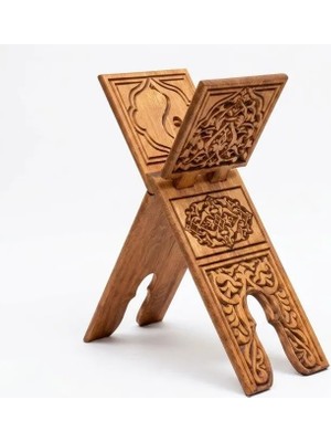 Camimarket Ahşap Rahle Oymalı - Büyük - 65CM