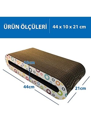 Doğal Kedi Otlu Kedi Tırmalama Kartonları (HR2012C)