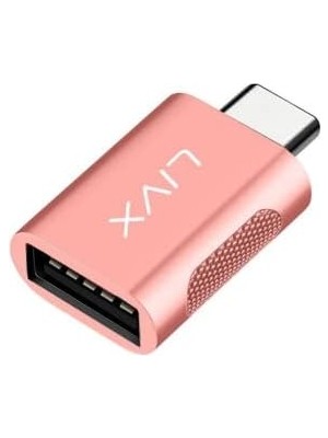 Livx USB 3.0 To Type-C Çevirici Dönüştürücü Otg Adaptör Rose Otgrg Ikili