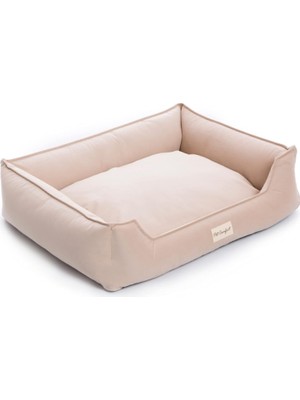 Pet Leo Ekru Köpek Yatağı M 70X90CM