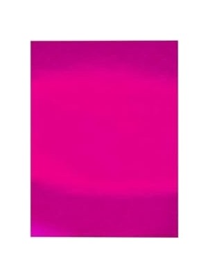 Aynalı Metalik Fon Kartonu Pembe 50X70CM 5 Adet (Tek Renk) 199638281024