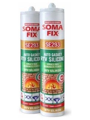 SE293 Kırmızı Rtv Silikon 280 gr – Yüksek Dayanıklı, Conta ve Sızdırmazlık Silikonu