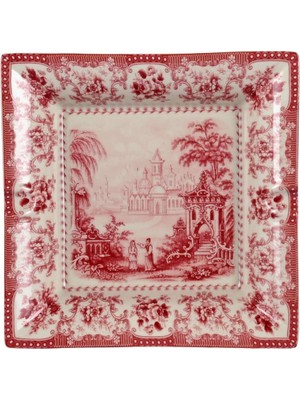 Art Florantine Kül Tablasi 18CM Kirmizi