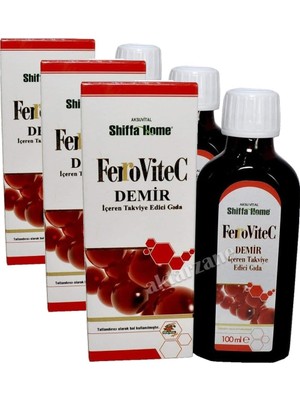 Shiffahome Shiffa Ferrovitec 1 Paket (1 x 1 Adet) (3 Paketi)